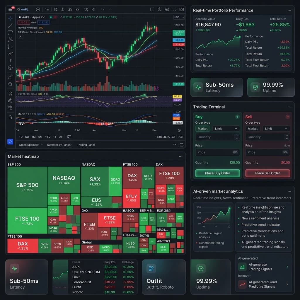 Fintech Core website preview