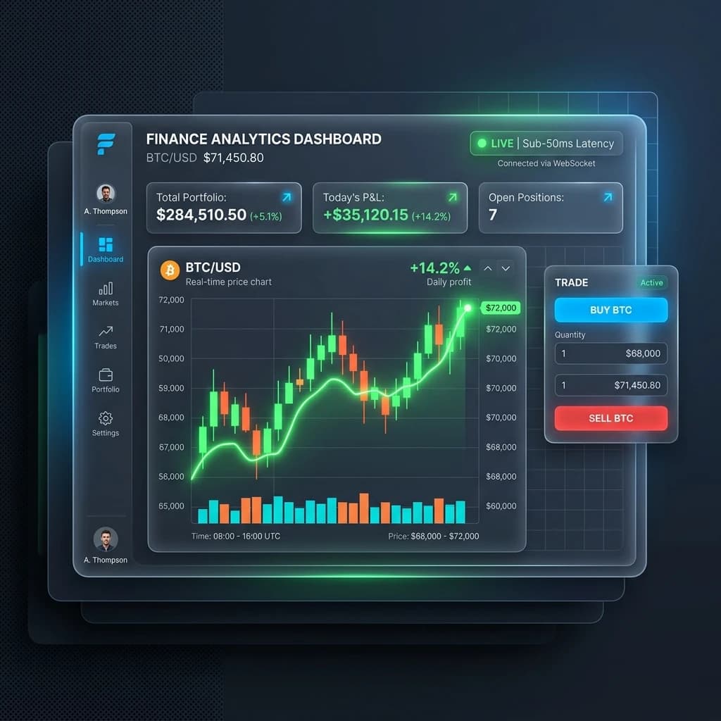 Fintech Core Platform Case Study Thumbnail - Warsi WebWorks