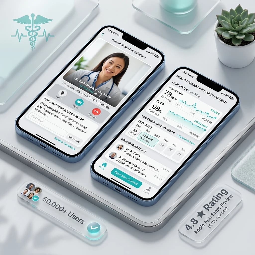 Nexus Health website preview